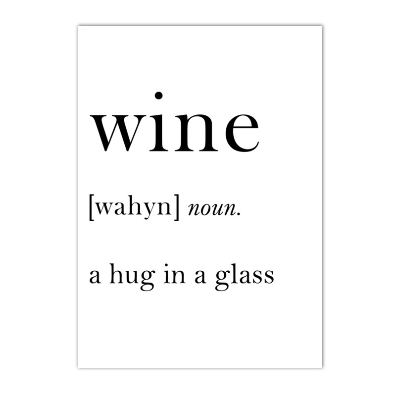 Coffee Tea Quotes - Wine Coffee Quotes Painting Poster AM