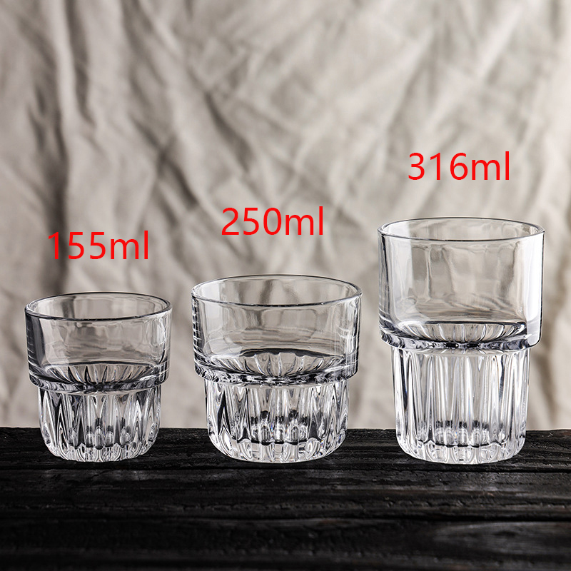 Coffee Tea For Me - 155ml/250ml/316ml Coffee Mug Heat-Resistant Glass Cups