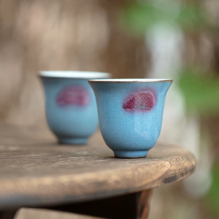 Gongfu Tea Set - Jun Porcelain Owner Teacup Tea Tasting