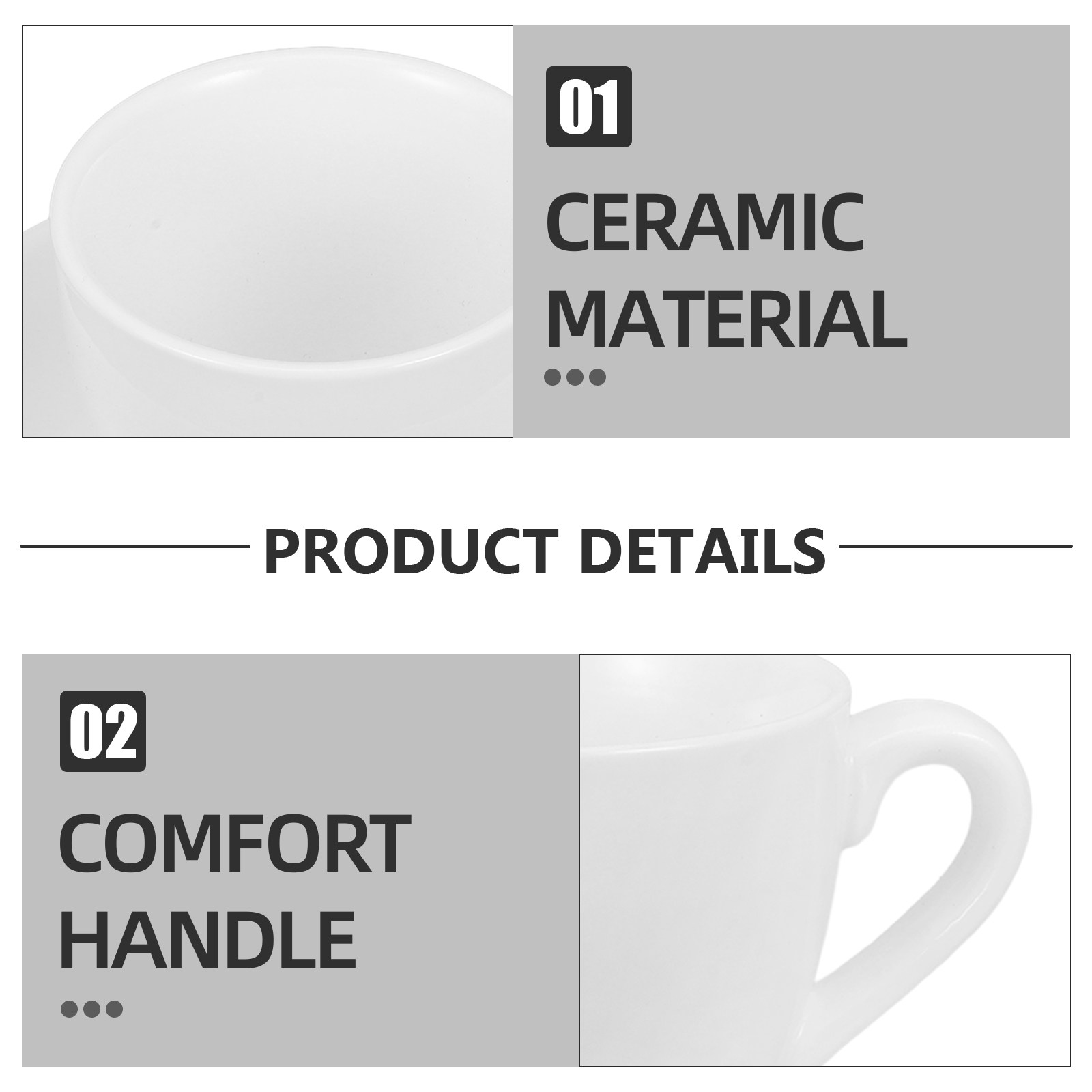 1Set Ceramic Tea Cup Set with  - đánh giá và giá Coffee Tea Home