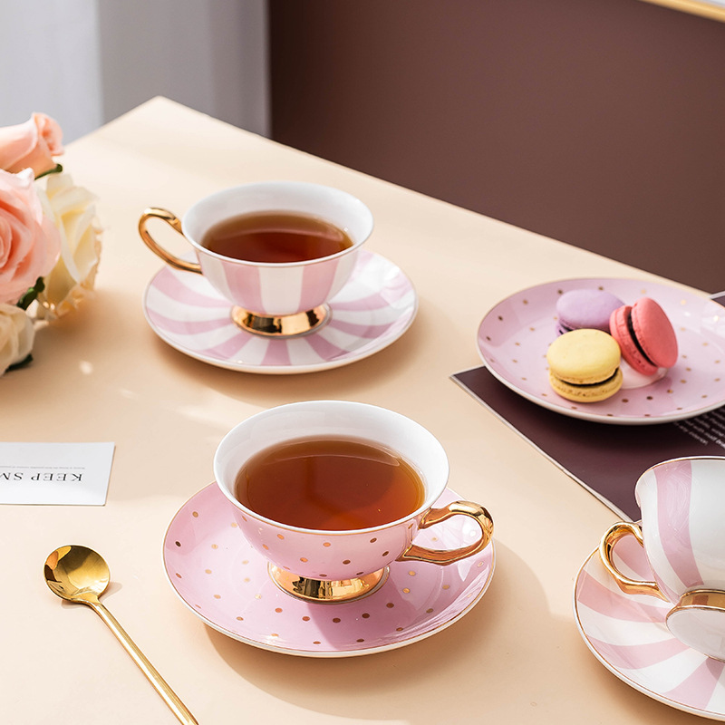 Ceramic Pink Coffee Mugs with  - đánh giá và giá Coffee Tea Home