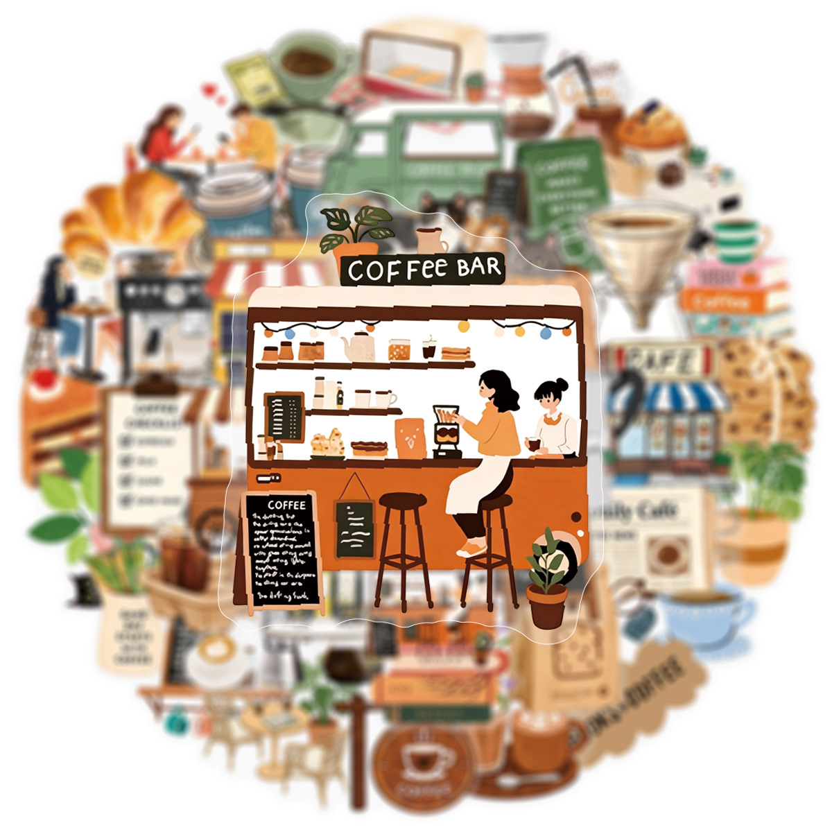 50-Pack Healing Coffee Shop Af - đánh giá và giá Coffee Tea Journal