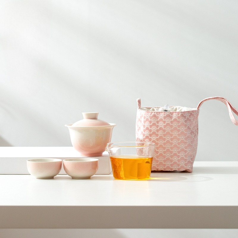 Gradient Ash Glaze Ceramic Tea - đánh giá và giá Gongfu Tea Set
