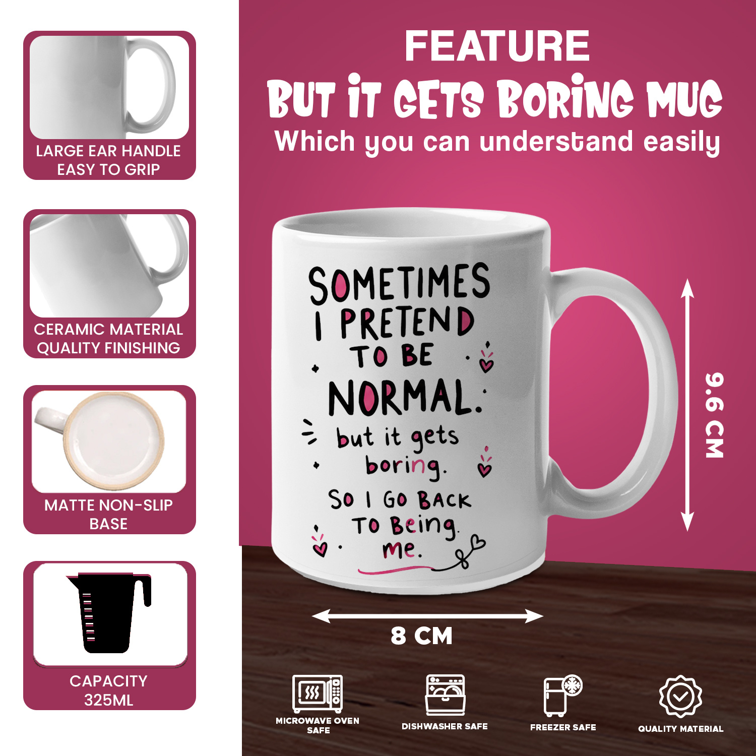 Sometimes I Pretend To Be Norm - đánh giá và giá Coffee Tea Quotes
