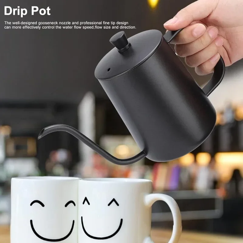 350/600ML Stainless Steel Drip - đánh giá và giá Coffee Tea Pots