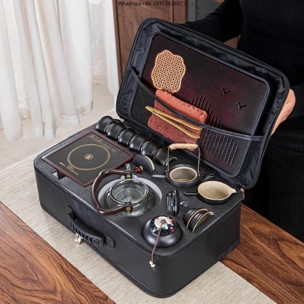 New Portable Travel Tea Set, O - đánh giá và giá Gongfu Tea Set