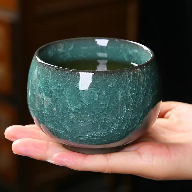 Cracked Ice Glaze Ceramic Tea  - đánh giá và giá Gongfu Tea Set