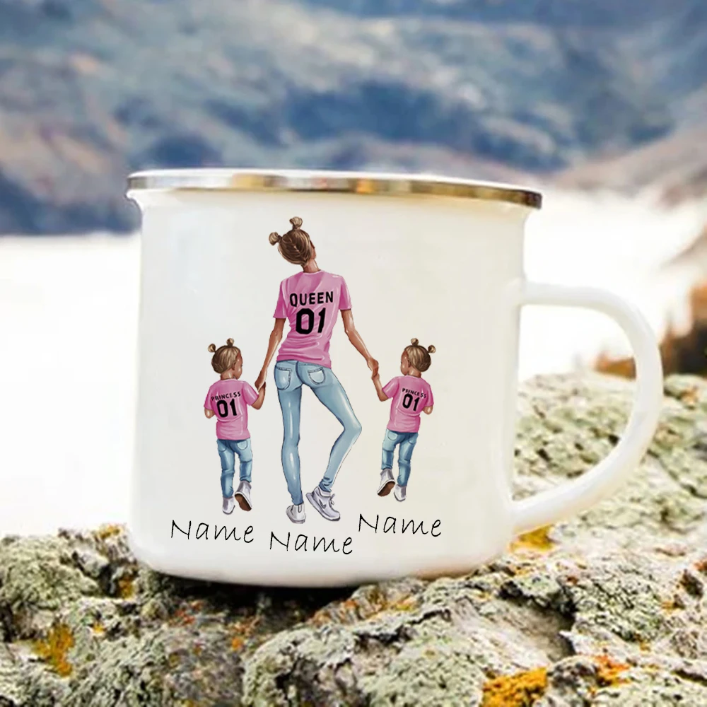 Mother Two Daughters Customize - đánh giá và giá Coffee Tea Name