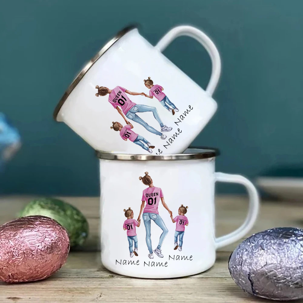 Mother Two Daughters Customize - đánh giá và giá Coffee Tea Name