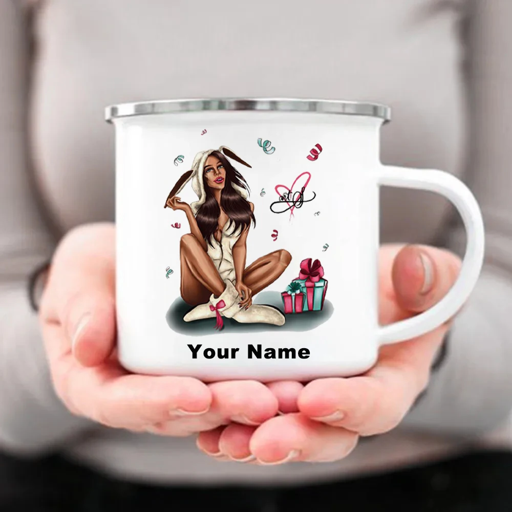 Custom Enamel Mug with Your Na - đánh giá và giá Coffee Tea Name