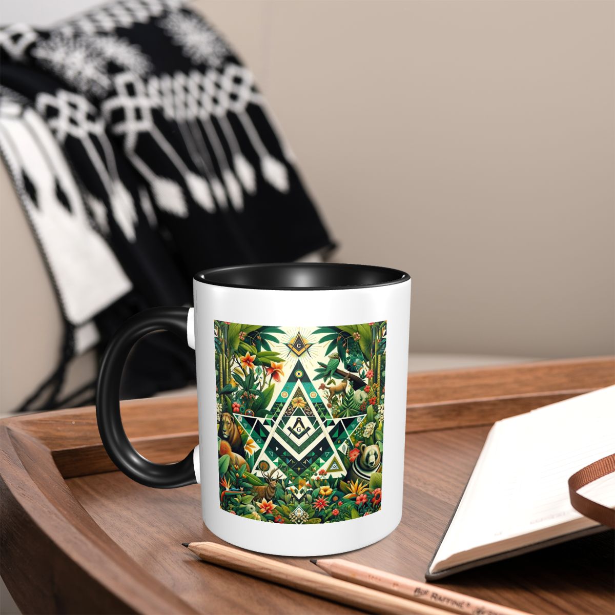 Geometric Jungle Masonic Freem - đánh giá và giá Tea And Coffee Fusion