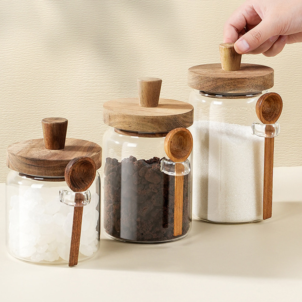 Glass Coffee Bean Storage Jar  - đánh giá và giá Coffee Tea Beans