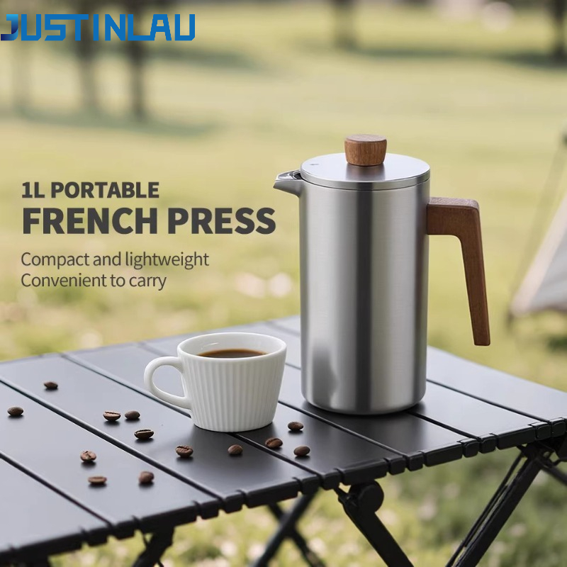 JUSTINLAU 1000ml Stainless Ste - đánh giá và giá Coffee Tea Pots