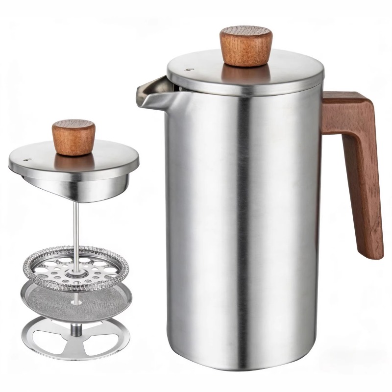 JUSTINLAU 1000ml Stainless Ste - đánh giá và giá Coffee Tea Pots