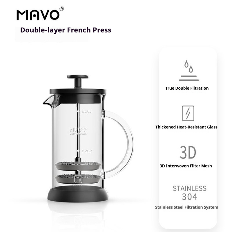 MAVO French Press Coffee Maker - đánh giá và giá Coffee Tea Home