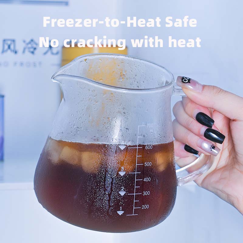 New High Borosilicate 700ml  G - đánh giá và giá Coffee Tea Pots