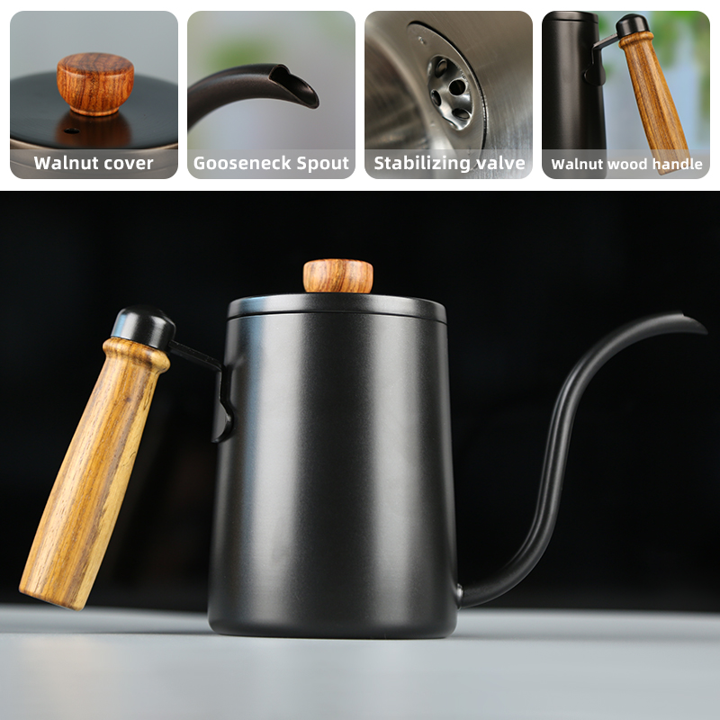 550ML Coffee Pot Milk Frothing - đánh giá và giá Coffee Tea Pots