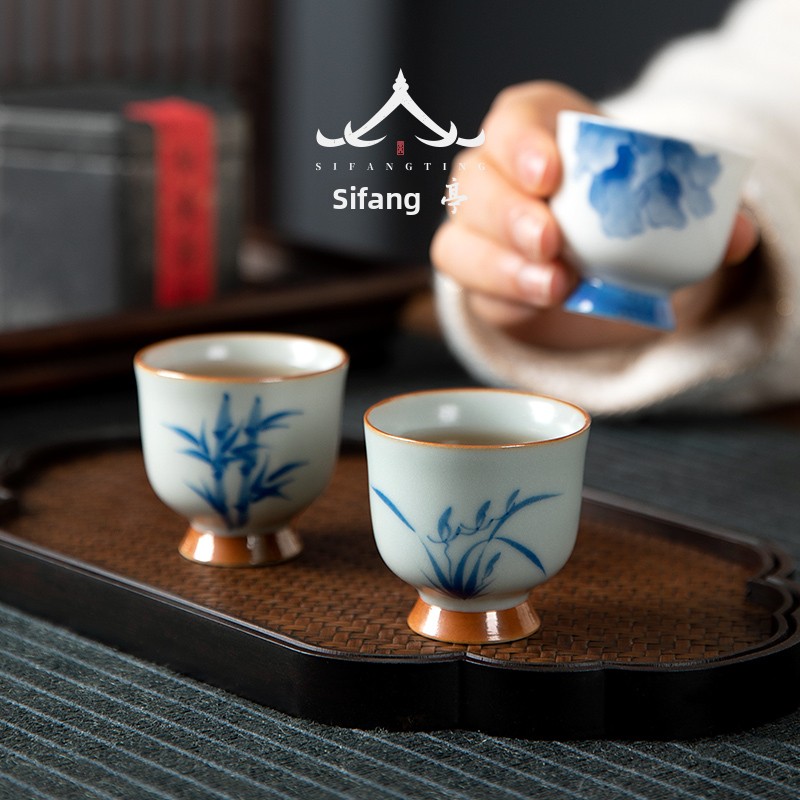 Hand-Painted Ruyao Gongfu Tea  - đánh giá và giá Gongfu Tea Set