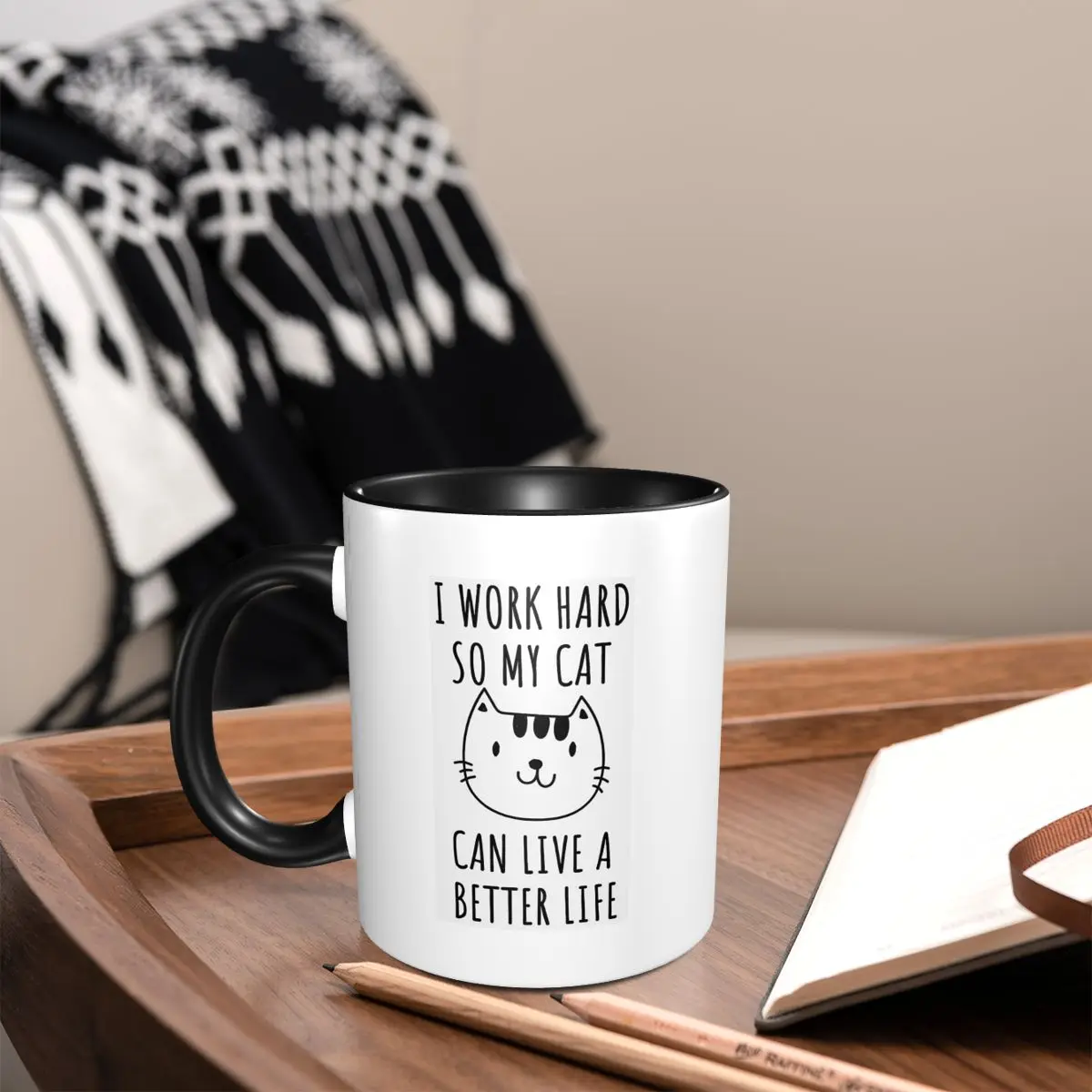 Quote Cat I Work Hard So My Ca - đánh giá và giá Coffee Tea Quotes