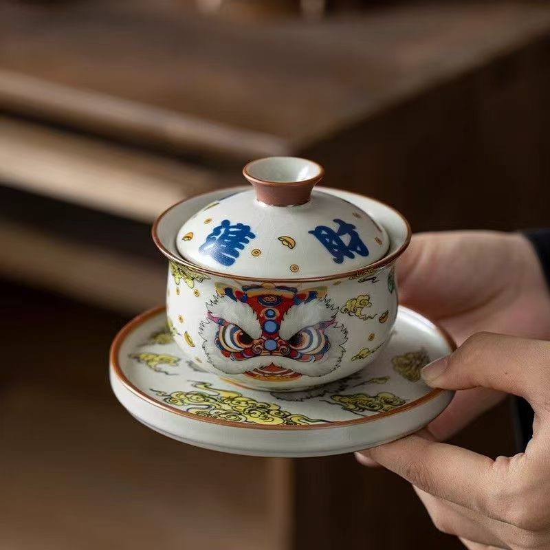 Traditional Ru Kiln Gaiwan Chi - đánh giá và giá Gongfu Tea Set
