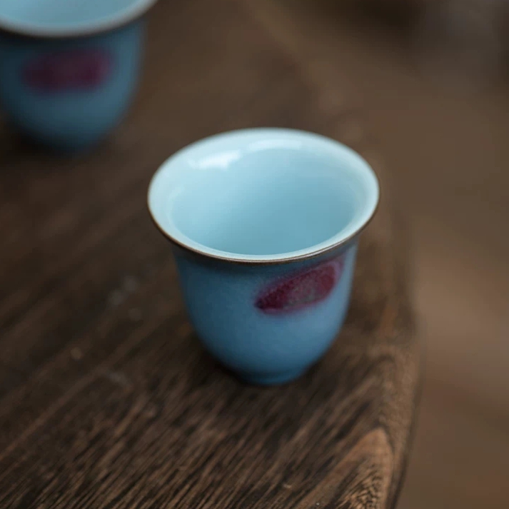 Jun Porcelain Owner Teacup Tea - đánh giá và giá Gongfu Tea Set