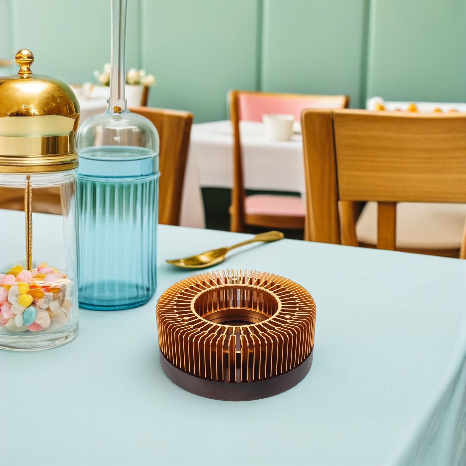 Gold Tea Pot Warmer Heater Alu - đánh giá và giá Coffee Tea Home